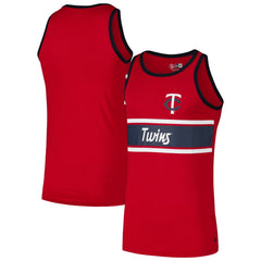 MLB Minnesota Twins New Era Jersey Ringer Tank Top