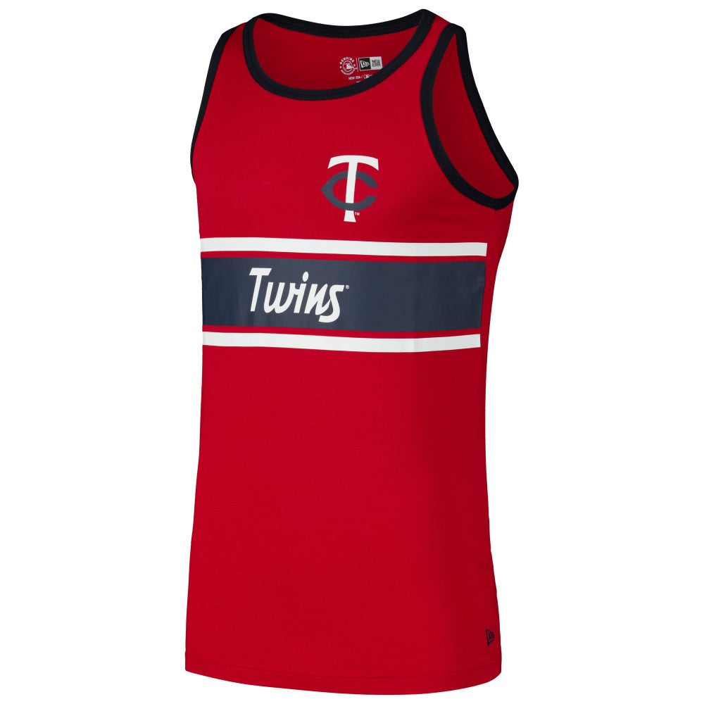MLB Minnesota Twins New Era Jersey Ringer Tank Top