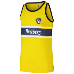 MLB Milwaukee Brewers New Era Jersey Ringer Tank Top