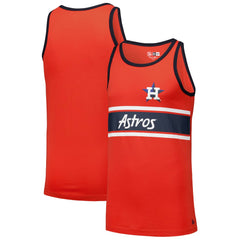 MLB Houston Astros New Era Jersey Ringer Tank Top