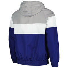 MLB Chicago Cubs New Era Ripstop Raglan Quarter-Zip Hoodie Windbreaker Jacket