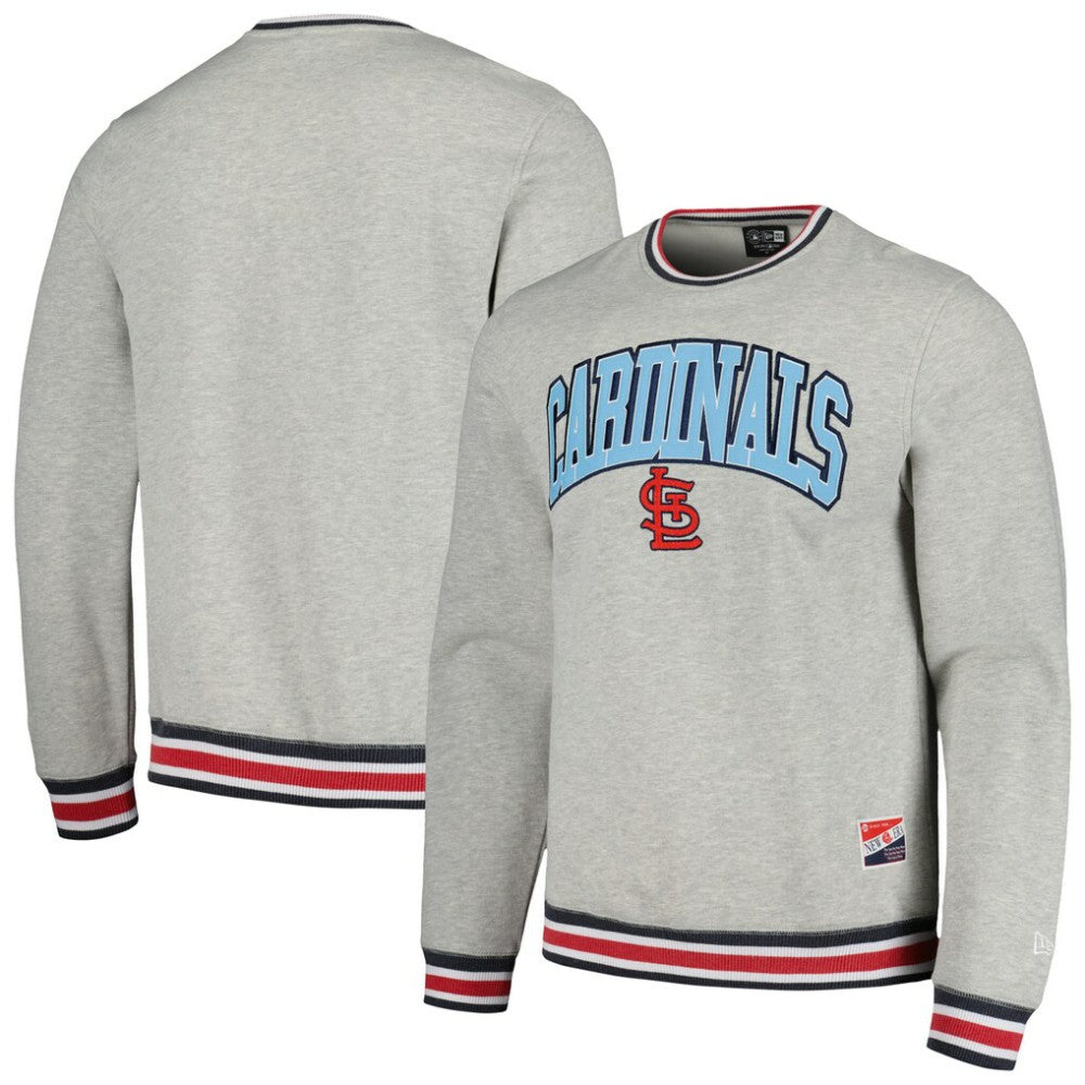 MLB St. Louis Cardinals New Era Throwback Classic Pullover Sweatshirt