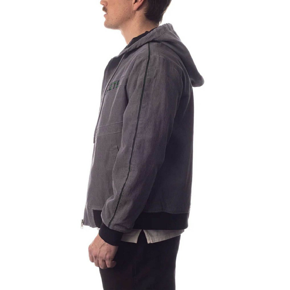 The Wild Collective Corduroy Bomber Full-Zip Jacket - New York Jets