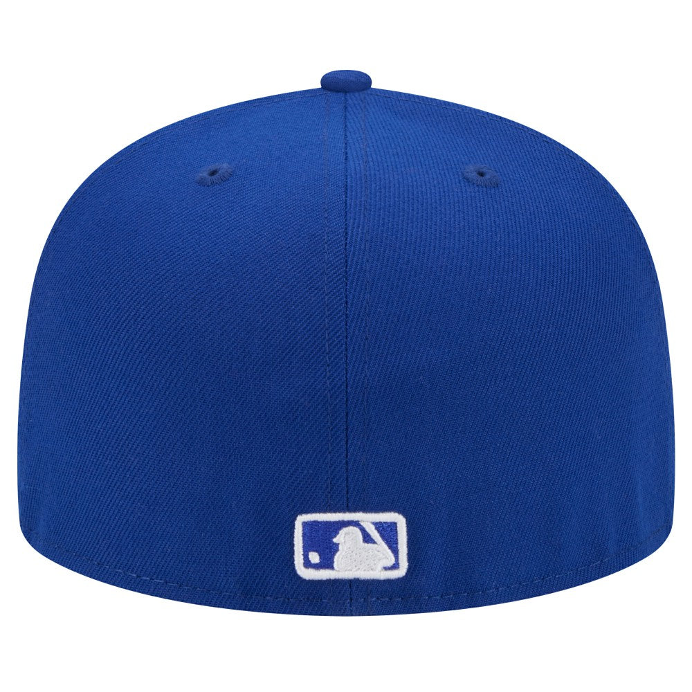 MLB Miami Marlins New Era White Logo 59FIFTY Fitted Hat