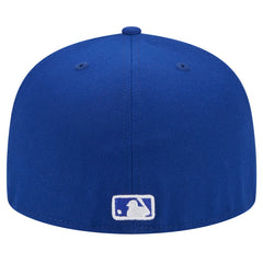 MLB Miami Marlins New Era White Logo 59FIFTY Fitted Hat