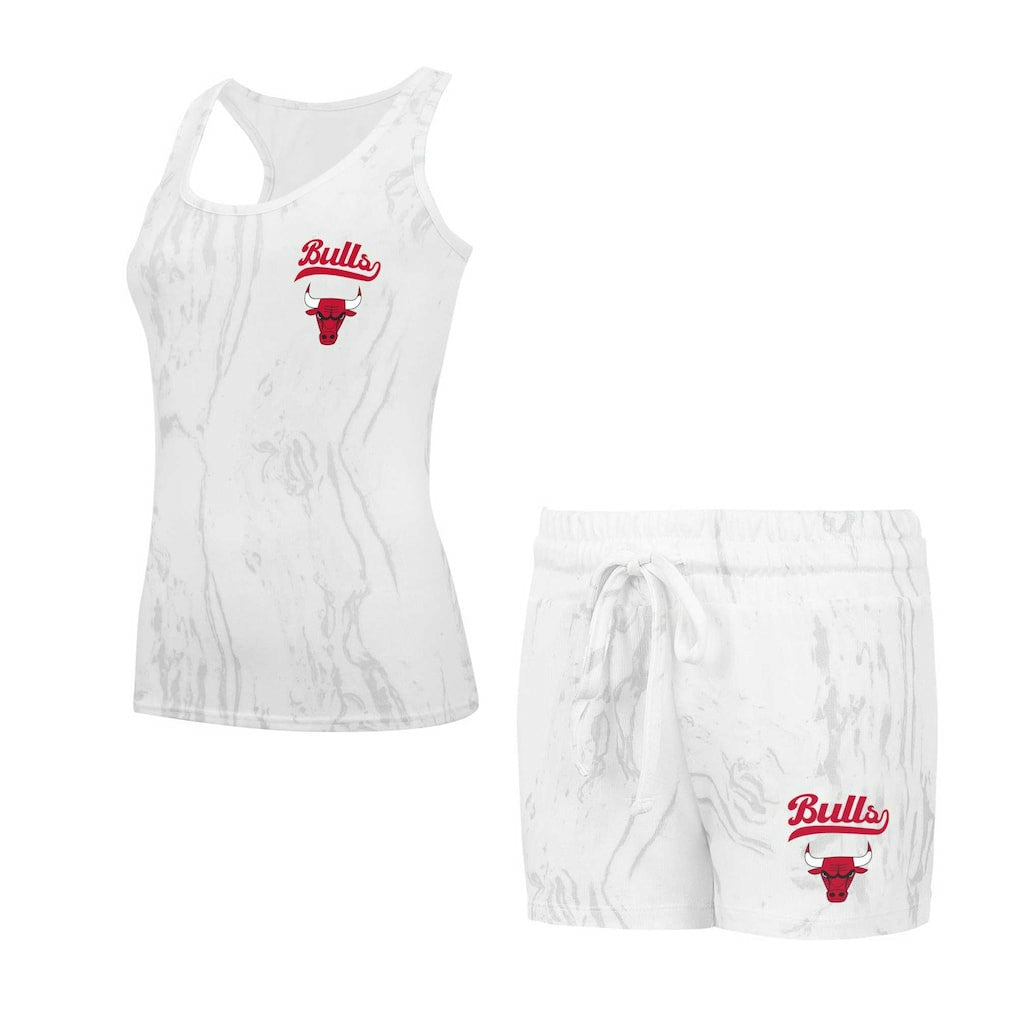 NBA Chicago Bulls Concepts Sport Women's Quartz Tank Top & Shorts Set