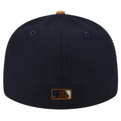 MLB New York Yankees New Era Team Suede Visor Low Profile 59FIFTY Fitted Hat