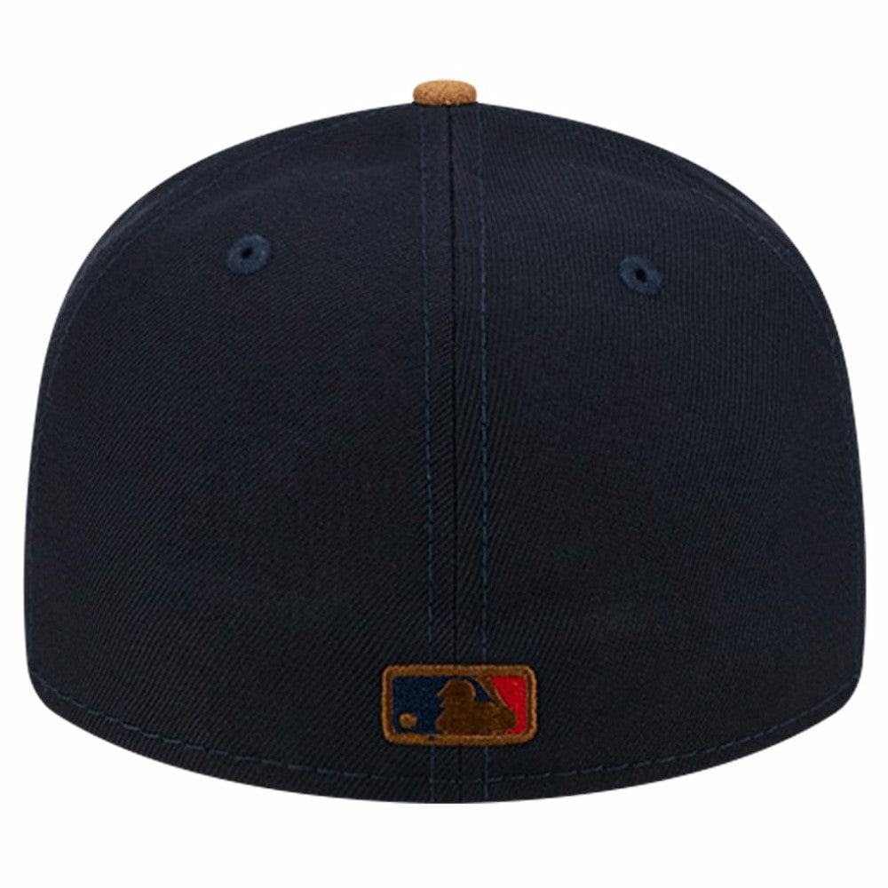 MLB Boston Red Sox New Era Team Suede Visor Low Profile 59FIFTY Fitted Hat