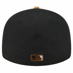 MLB Chicago White Sox New Era Team Suede Visor Low Profile 59FIFTY Fitted Hat