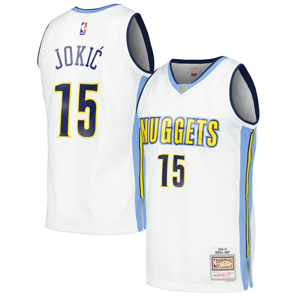 NBA Nikola Jokic Denver Nuggets 2016/17 Throwback Swingman Jersey sale