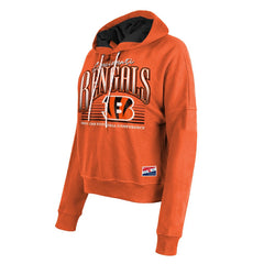 Women's Boxy Pullover Hoodie - Cincinnati Bengals