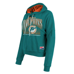 Women's Throwback Boxy Pullover Hoodie - Miami Dolphins