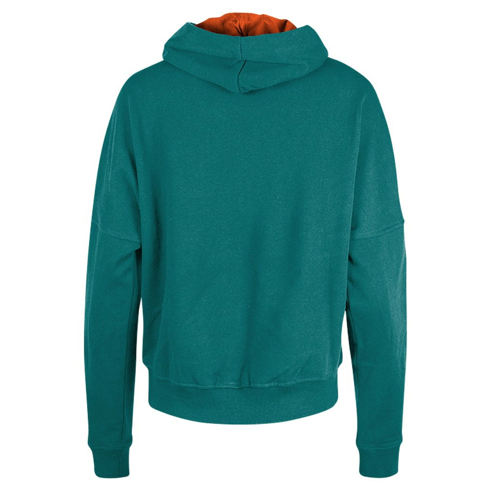 Women's Throwback Boxy Pullover Hoodie - Miami Dolphins