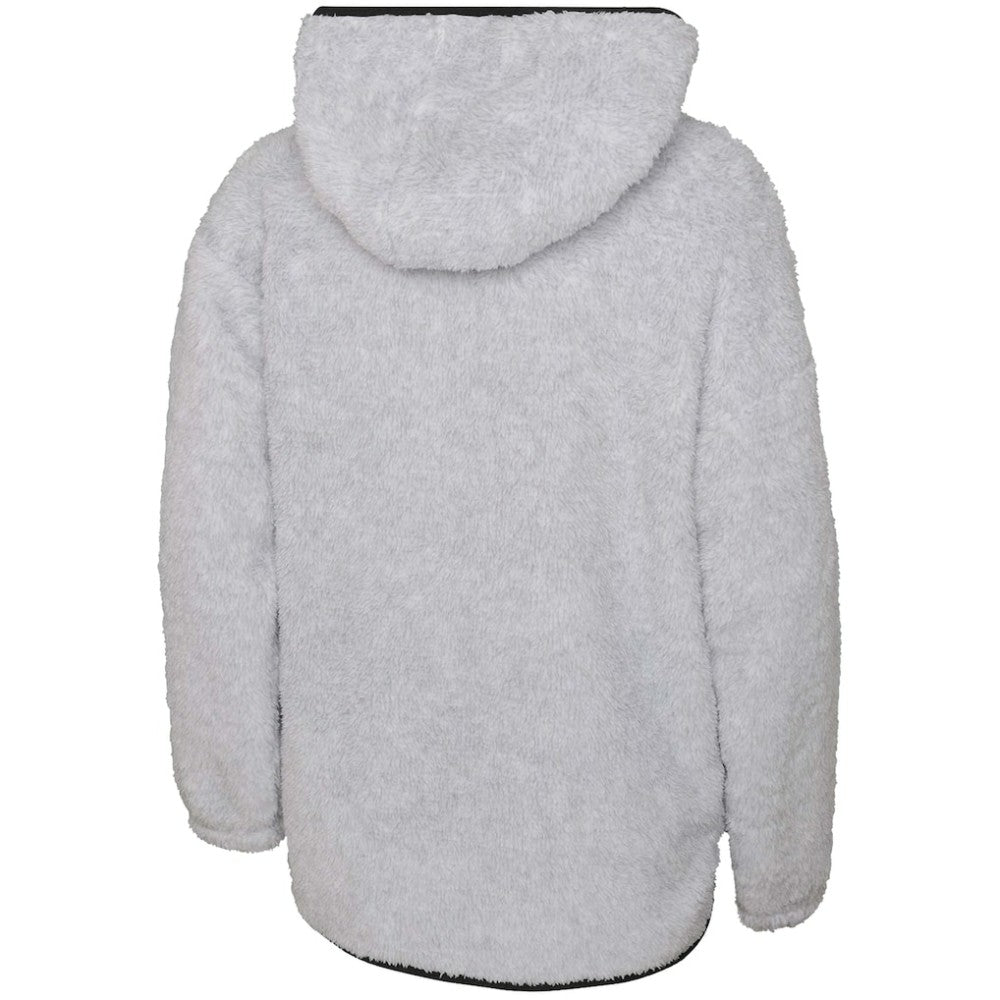 NHL Gray New Jersey Devils Girls Youth Ultimate Teddy Fleece Pullover Hoodie