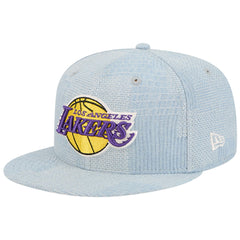 NBA Los Angeles Lakers Injection Denim Patchwork 9FIFTY Snapback Hat