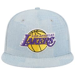 NBA Los Angeles Lakers Injection Denim Patchwork 9FIFTY Snapback Hat