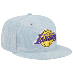 NBA Los Angeles Lakers Injection Denim Patchwork 9FIFTY Snapback Hat
