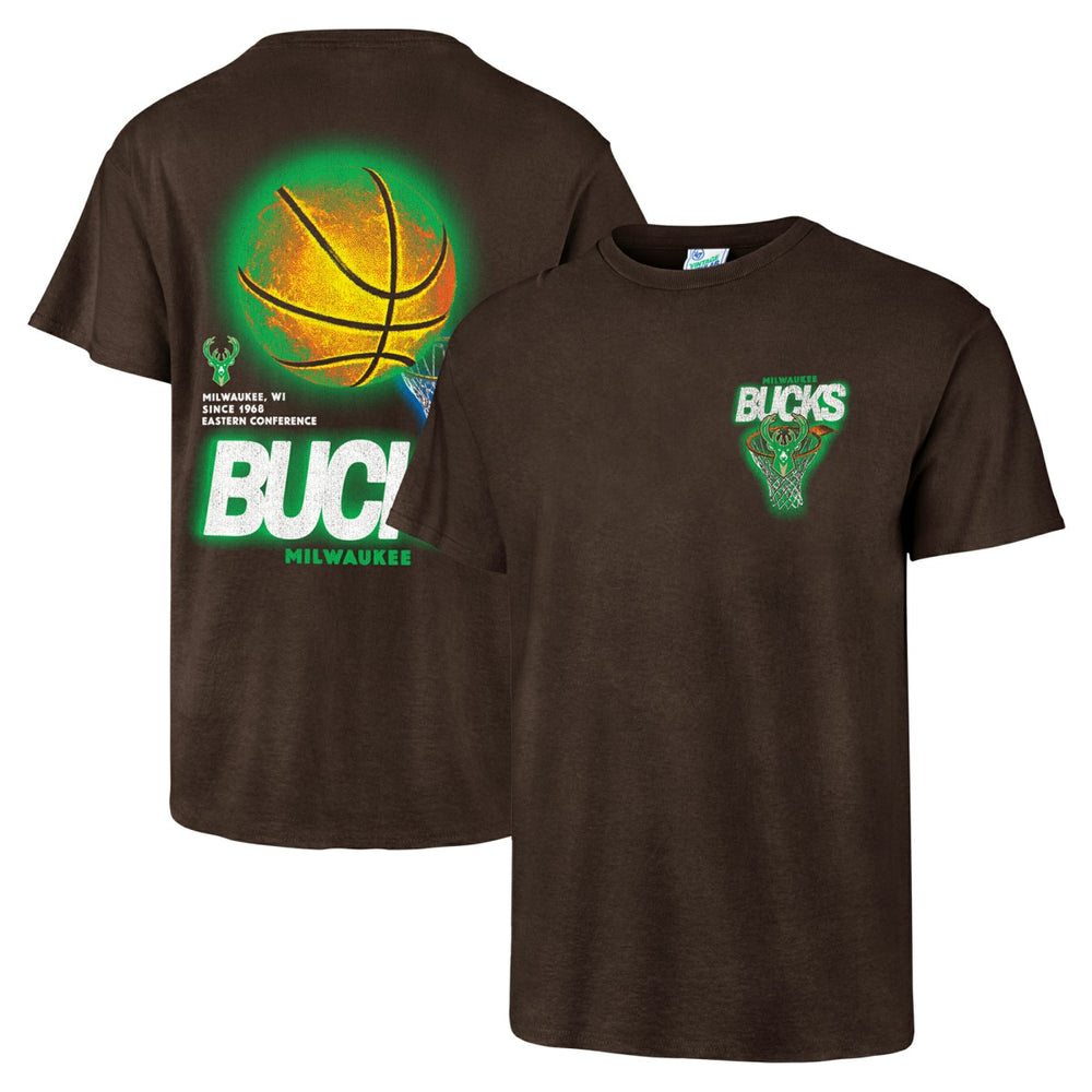 NBA Milwaukee Bucks '47 Vintage Tubular Dagger Tradition Premium T-Shirt