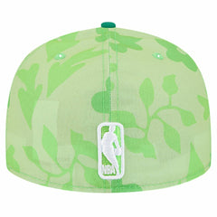 NBA Boston Celtics Palm Fronds 2-Tone 59FIFTY Fitted Hat