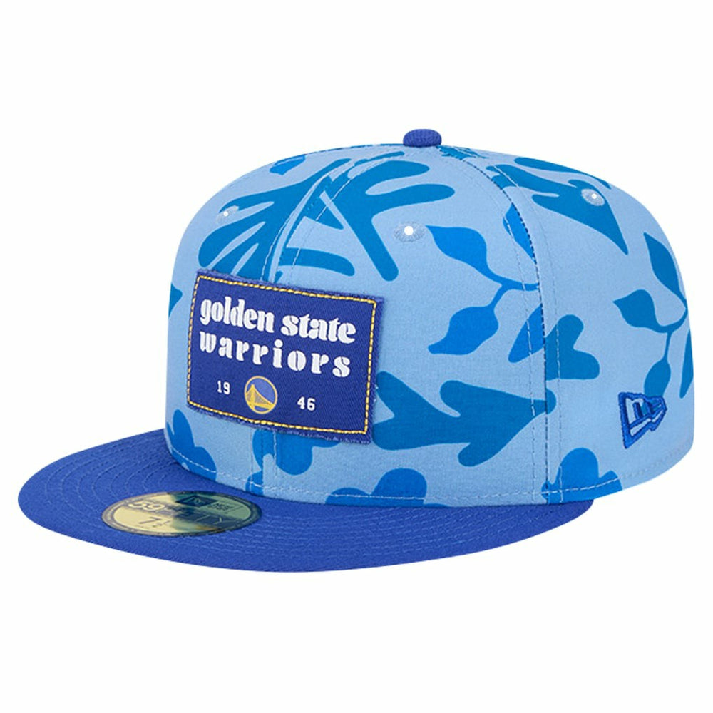 NBA Golden State Warriors Palm Fronds 2-Tone 59FIFTY Fitted Hat sale