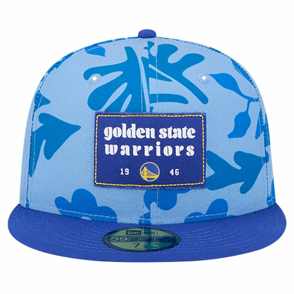 NBA Golden State Warriors Palm Fronds 2-Tone 59FIFTY Fitted Hat sale