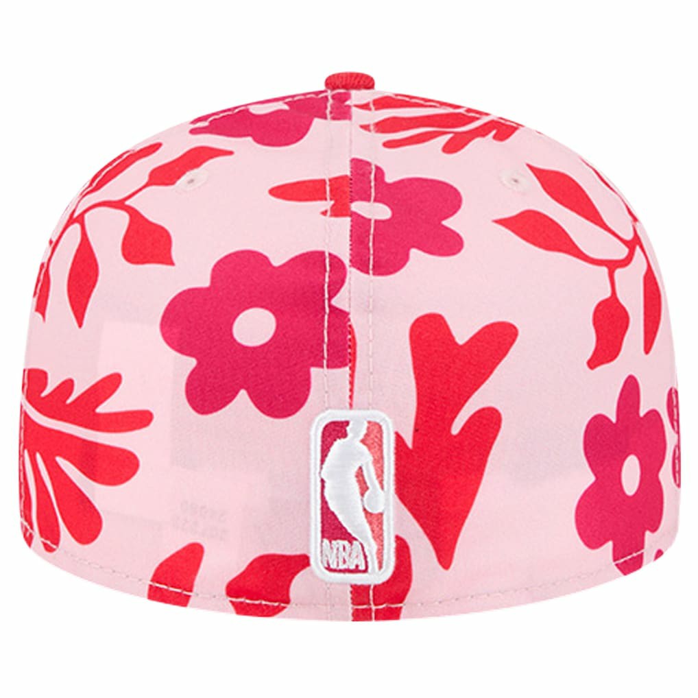 NBA Atlanta Hawks Palm Fronds 2-Tone 59FIFTY Fitted Hat
