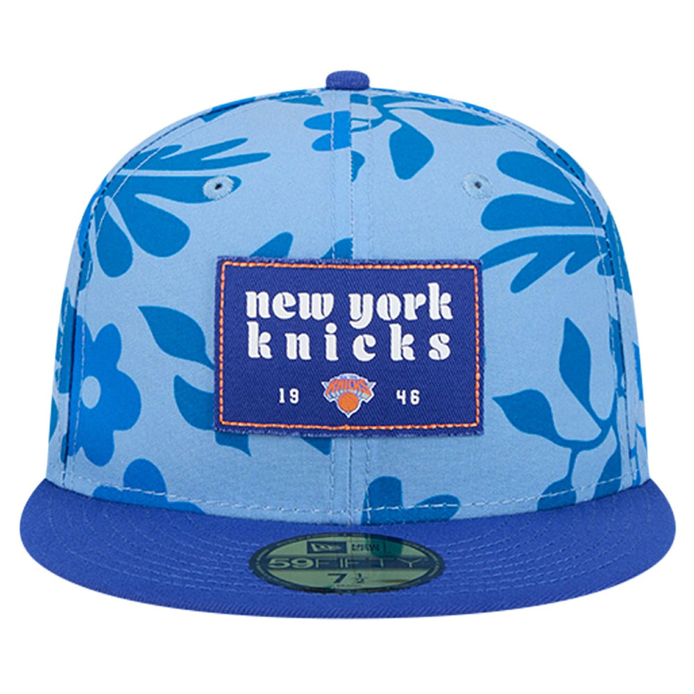 NBA New York Knicks Palm Fronds 2-Tone 59FIFTY Fitted Hat