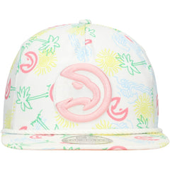 NBA Atlanta Hawks Palm Trees and Waves Golfer Adjustable Hat