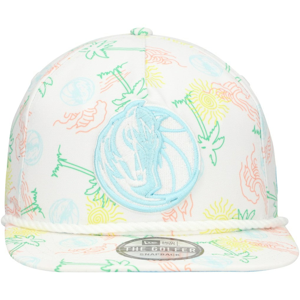 NBA Dallas Mavericks Palm Trees and Waves Golfer Adjustable Hat sale