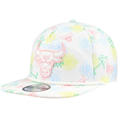 NBA Chicago Bulls Palm Trees and Waves Golfer Adjustable Hat