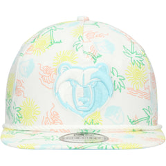 NBA Memphis Grizzlies Palm Trees and Waves Golfer Adjustable Hat
