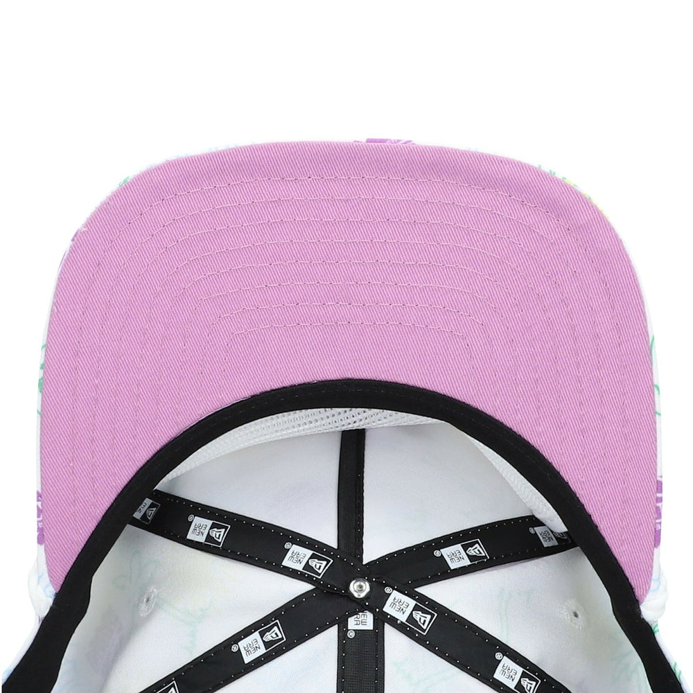 NBA Sacramento Kings Palm Trees and Waves Golfer Adjustable Hat