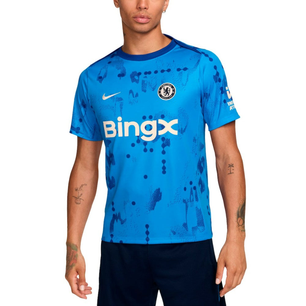 Chelsea 2024/25 Academy Pro Pre-Match Top - Nike Blue