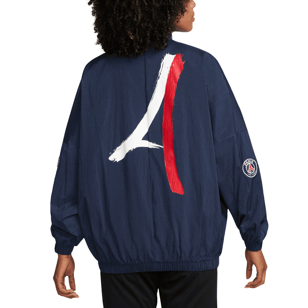 Paris Saint-Germain Women's Essential Windrunner Full-Zip Jacket - Nike Navy