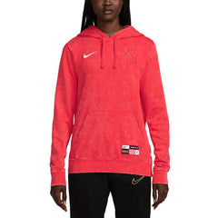 Liverpool Women's 2024/25 Third Club Fleece Pullover Hoodie - Nike Red