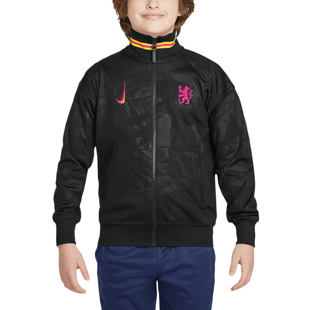 Chelsea Youth 2024/25 Third Academy Pro Anthem Full Zip Jacket  - Nike Black