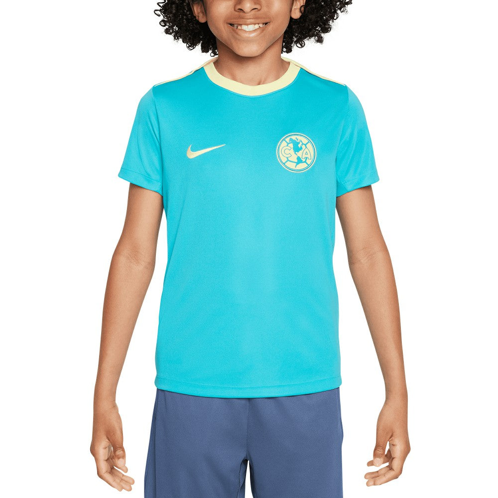 Club America Youth 2024/25 Academy Pro Top - Nike Aqua