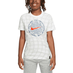 Club America Youth Play T-Shirt - Nike White