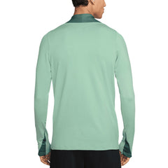 Tottenham Hotspur 2024/25 Third Strike Drill Performance Quarter-Zip Pullover Top - Nike Green