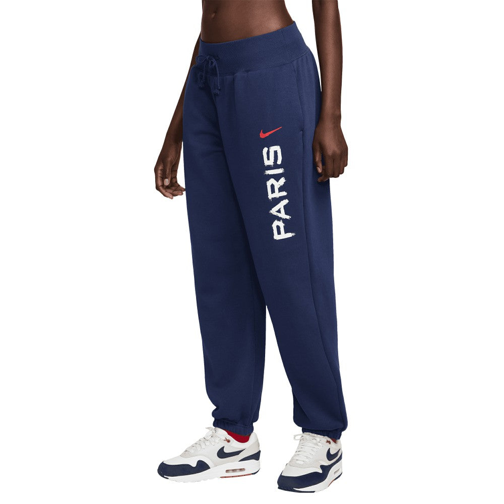 Paris Saint-Germain Women's Phoenix Fleece Pants - Nike Navy