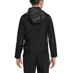 Chelsea Youth Amplify Windrunner Anorak Half-Zip Hoodie Jacket - Nike Black