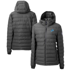 Cutter & Buck Women's Mission Ridge Repreve Eco Insulated Full-Zip Puffer Jacket - Detroit Lions