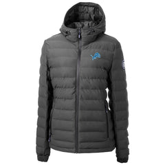 Cutter & Buck Women's Mission Ridge Repreve Eco Insulated Full-Zip Puffer Jacket - Detroit Lions