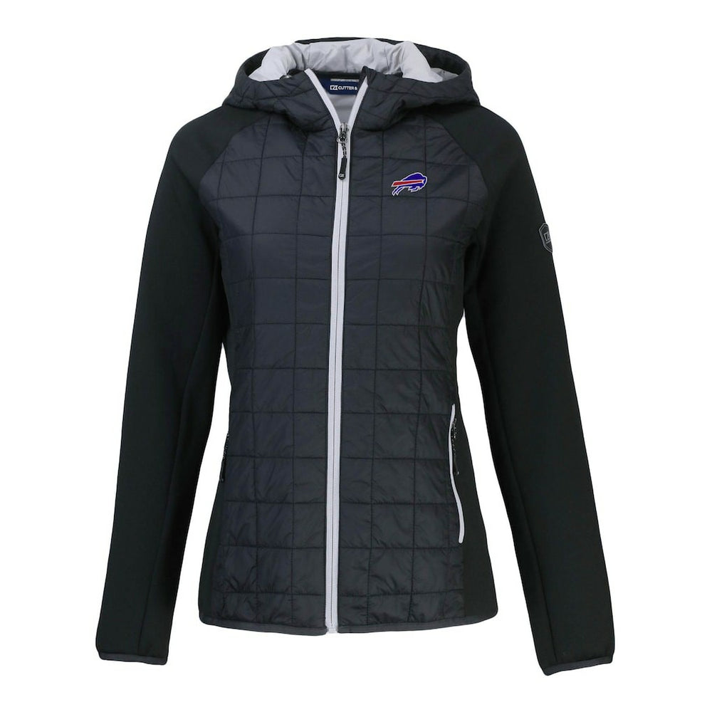Cutter & Buck Women's Rainier Primaloft Eco Full-Zip Hybrid Jacket - Buffalo Bills