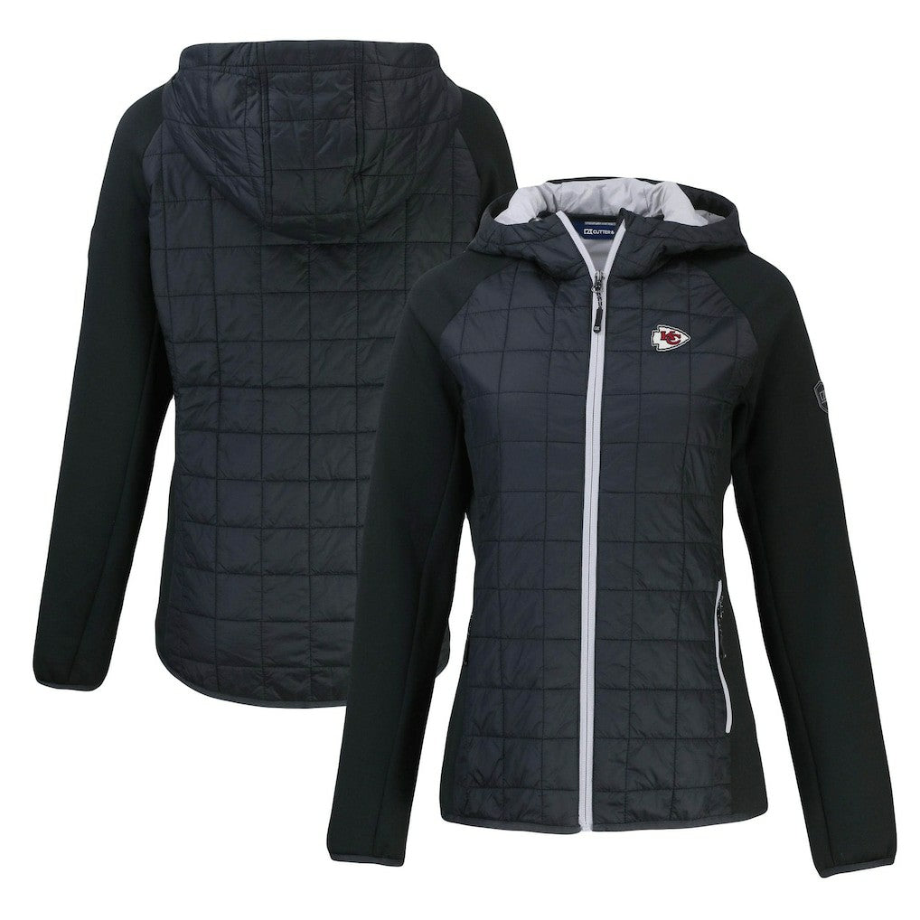 Cutter & Buck Women's Rainier Primaloft Eco Full-Zip Hybrid Jacket - Kansas City Chiefs