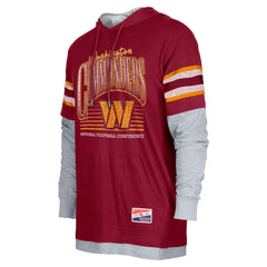 Twofer Long Sleeve Hooded T-Shirt - Washington Commanders