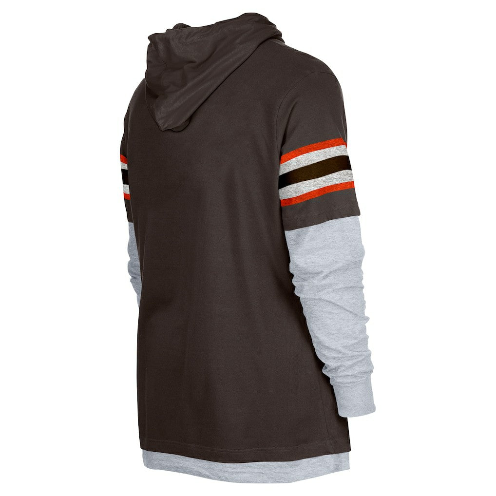 Twofer Long Sleeve Hooded T-Shirt - Cleveland Browns