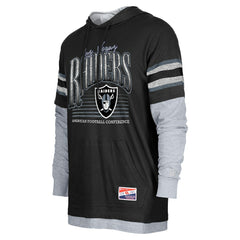 Twofer Long Sleeve Hooded T-Shirt - Las Vegas Raiders