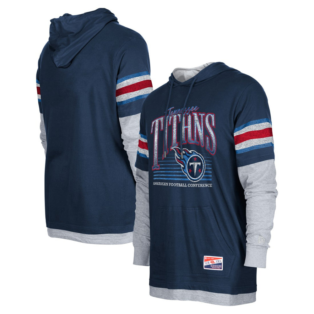 Twofer Long Sleeve Hooded T-Shirt - Tennessee Titans