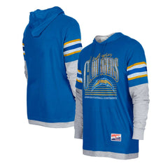 Twofer Long Sleeve Hooded T-Shirt - Los Angeles Chargers